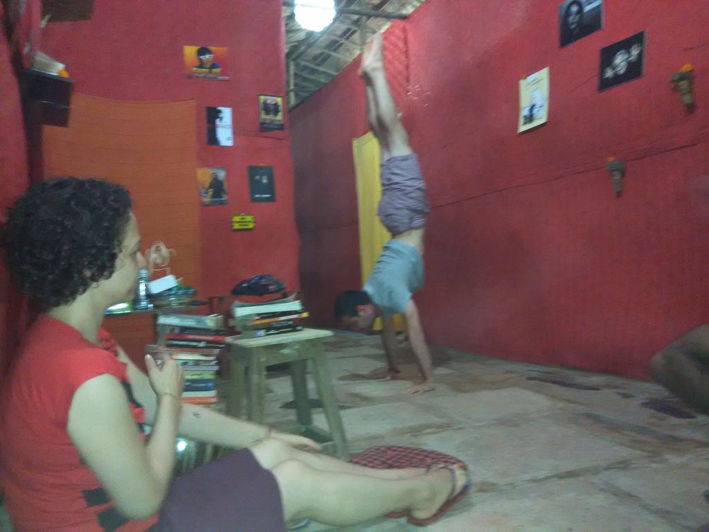 Bricks And Bamboo Hostel อันจูนา ภายนอก รูปภาพ