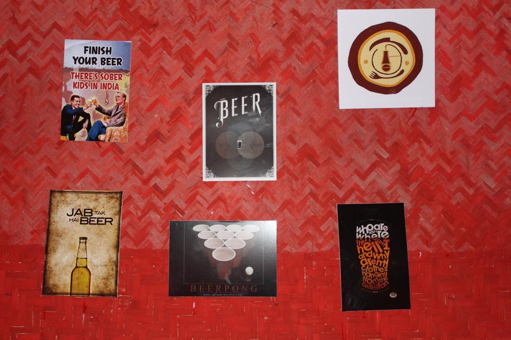 Bricks And Bamboo Hostel อันจูนา ภายนอก รูปภาพ