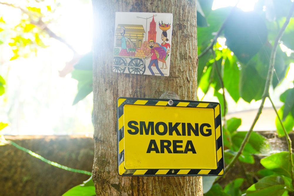 Bricks And Bamboo Hostel อันจูนา ภายนอก รูปภาพ