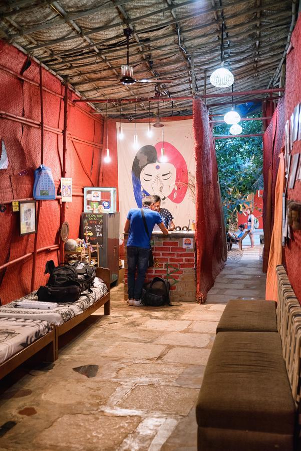 Bricks And Bamboo Hostel อันจูนา ภายนอก รูปภาพ